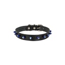 Cattie Boncuklu Deri Kedi Tasması 1.5x28-32cm