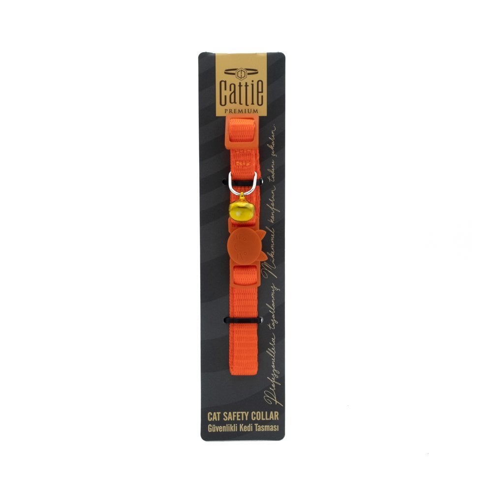 Cattie Safety Buckle Webbing Cat Collar 1x15-25cm