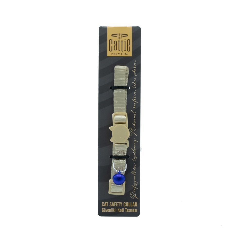 Cattie Safety Buckle Webbing Cat Collar 1x15-25cm