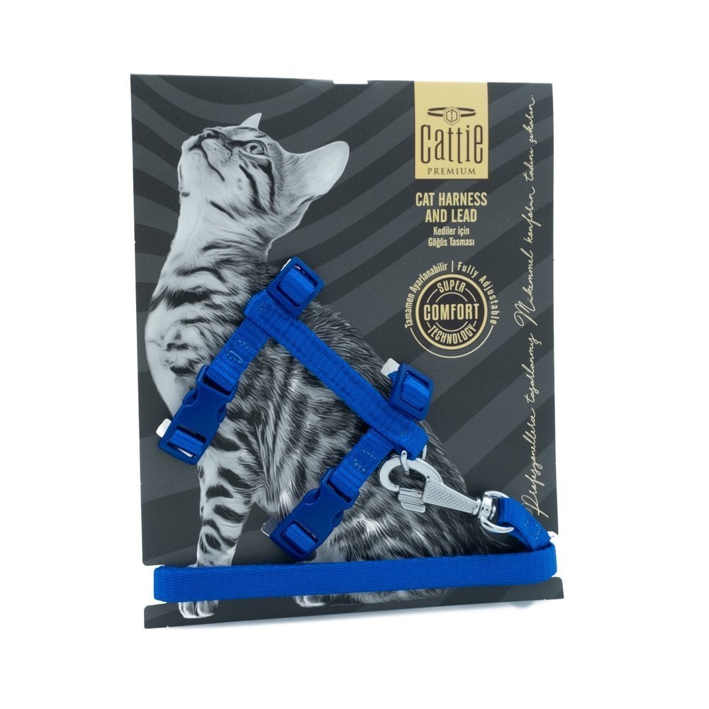 Cattie Webbing Cat Walking Harness 1x25-40cm