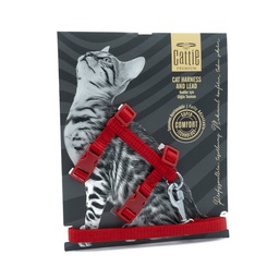 Cattie Dokuma Kedi Gezdirme Tasması 1x25-40cm