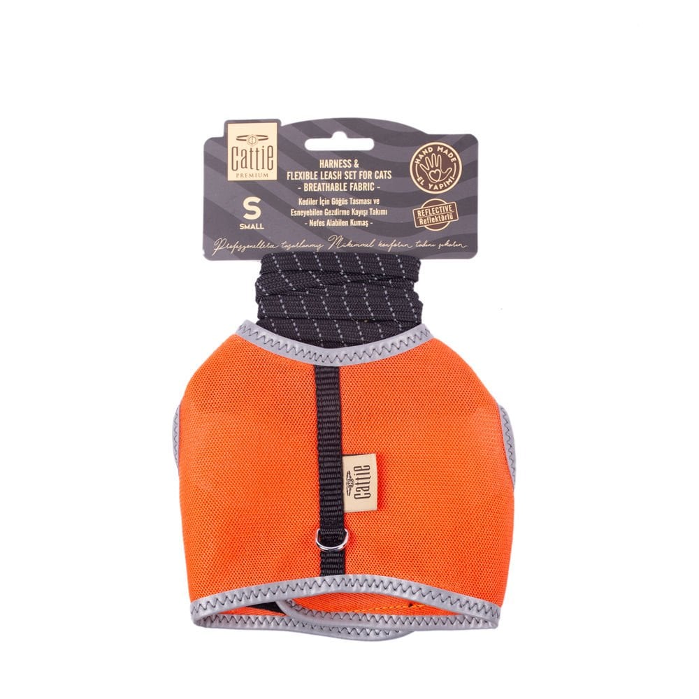 Cattie Elastic Cat Walking Harness 1x20-30cm