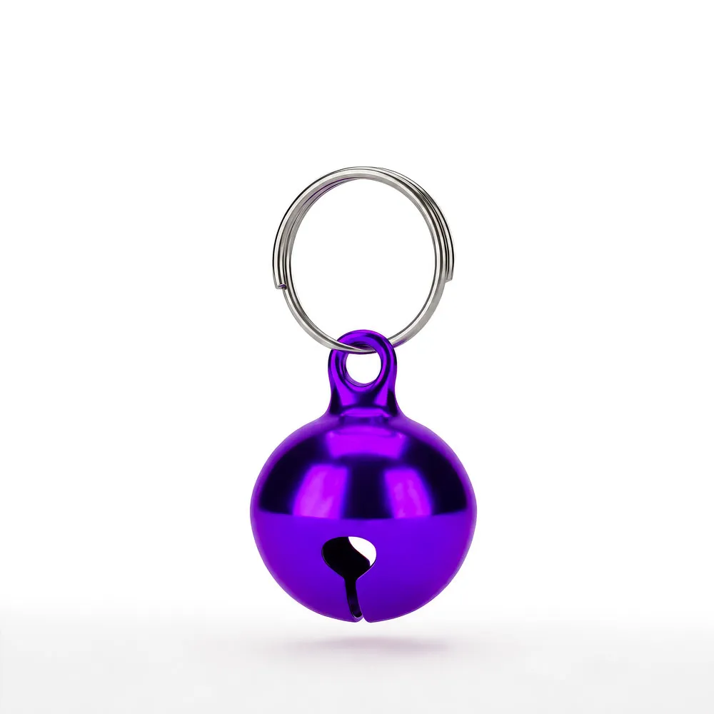 Shiny Brass Cat Bell 14mm