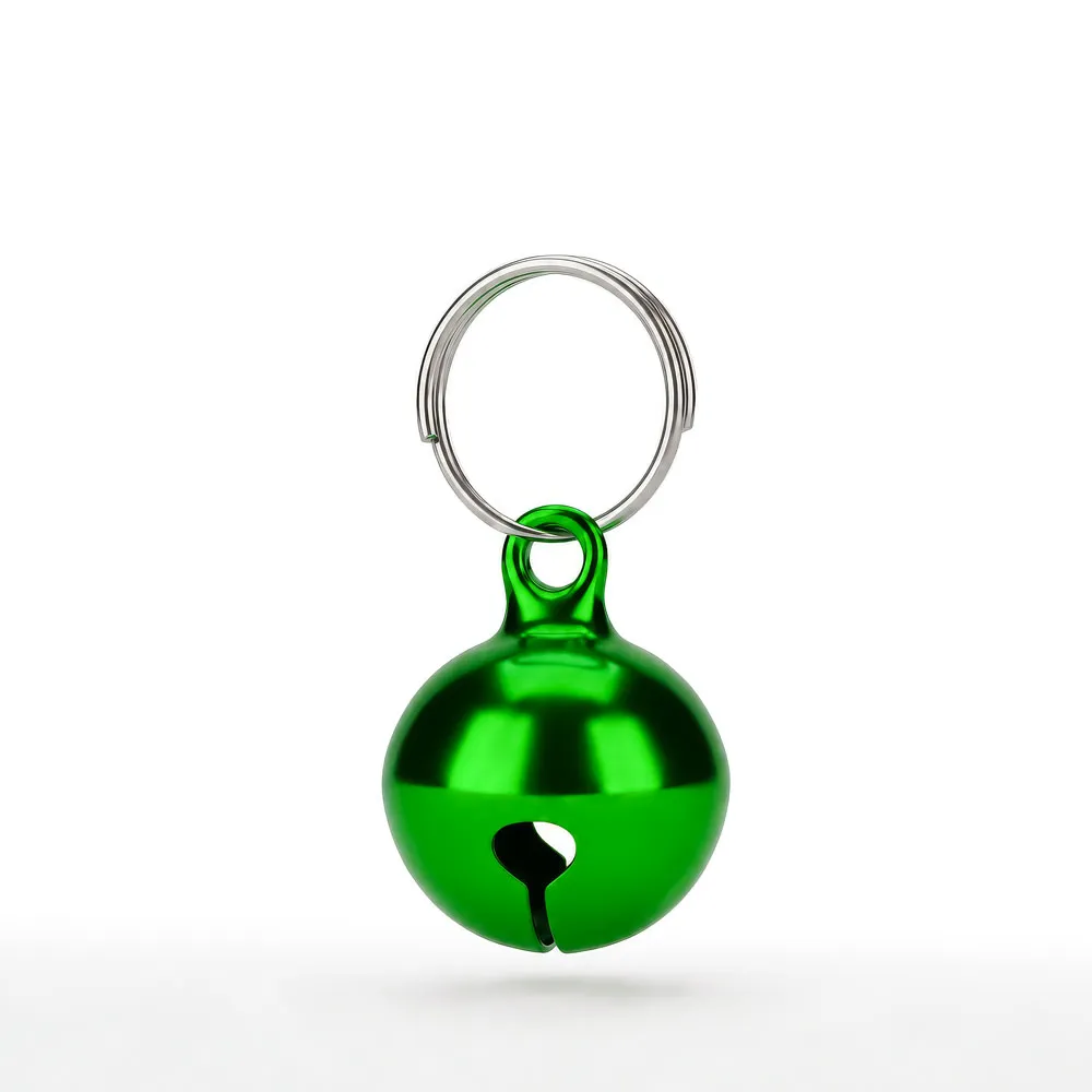 Shiny Brass Cat Bell 14mm