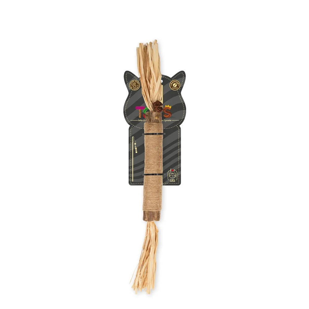 [CTOY35TIRMALAMA] Cattie Tırmalama Çubuğu Matatabili Kedi Oyuncağı 35cm