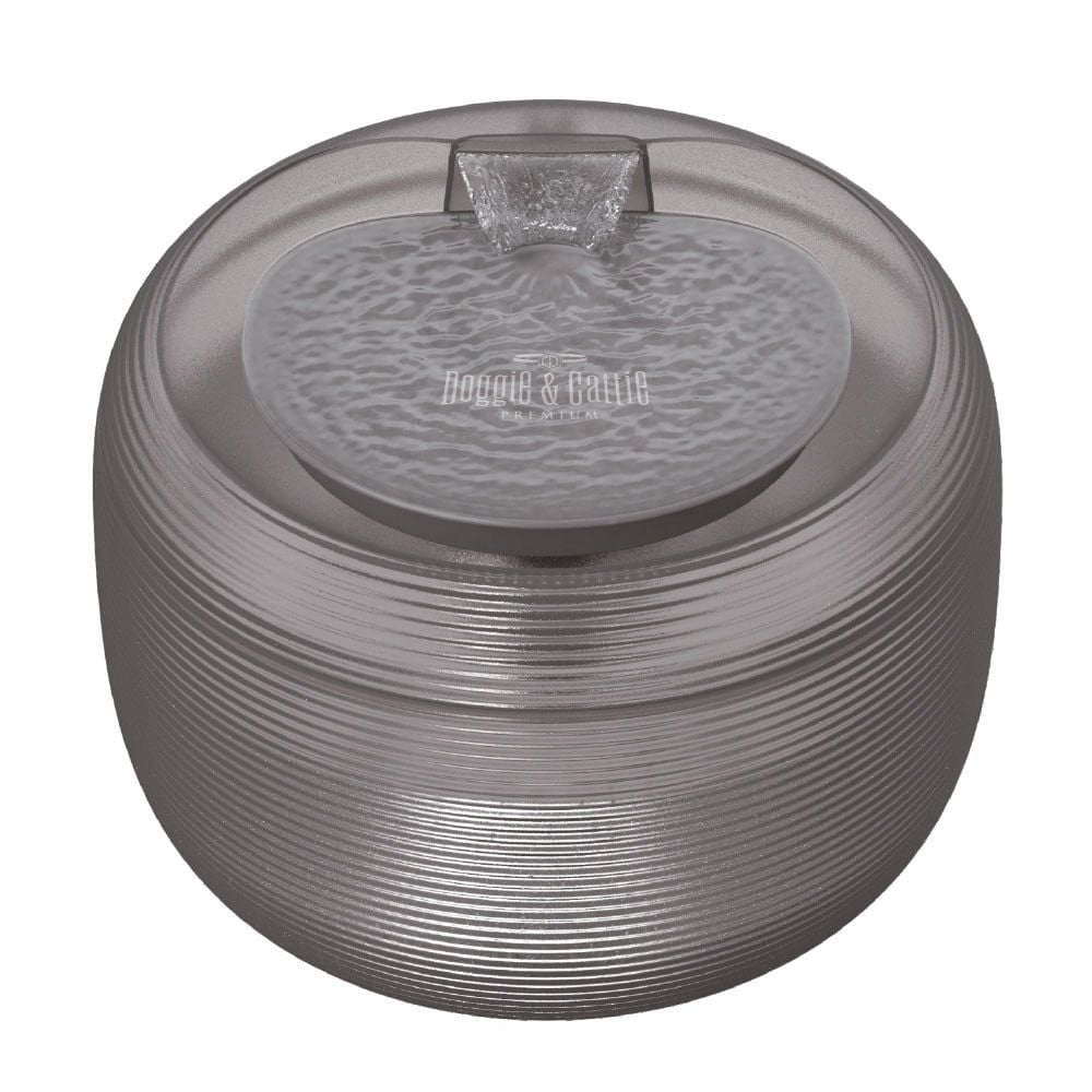 [FOUNTAINANTHRACITE] Cattie Arıtmalı Kedi Su Pınarı Siyah 2.5L