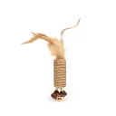 Cattie Matatabi Scratching Log Cat Toy with Bell 20cm