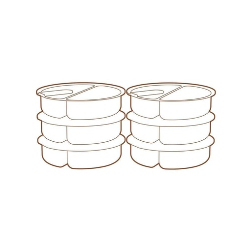 Cattie Su Pınarı Karbon Yedek Filtresi 6 Adet